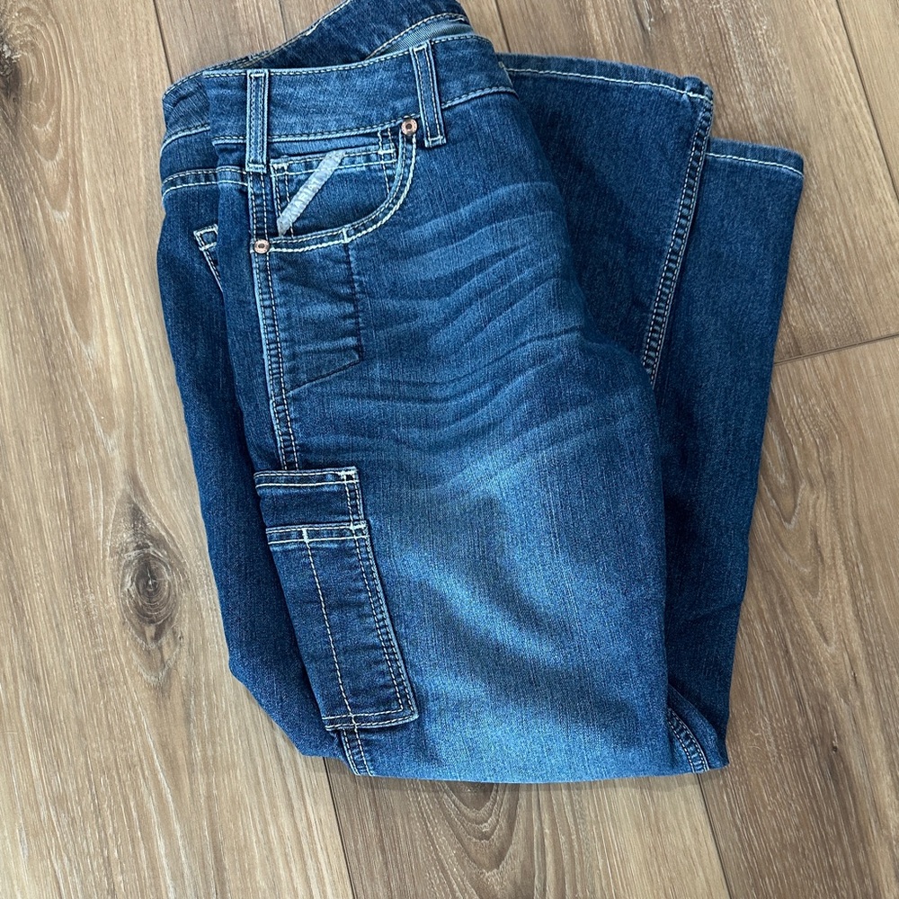 Ariat Women's Straight Leg Blue Jeans
